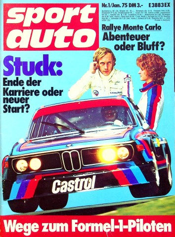 Sport Auto 01/1975 Sport Auto 01/1975